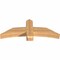 Ekena Millwork Bellingham Timber Gable Bracket, Western Red Cedar, 48"W x 18"H x 5 1/2"D x 5 1/2"F, 9/12 Pitch GBW048X18X0606BEL00SWR - alternate 4